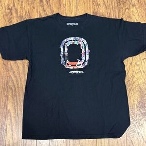 Overtime Kids Black Graphic Tee
